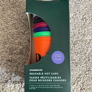 Starbucks Halloween Glow In The Dark Reusable Hot Cups